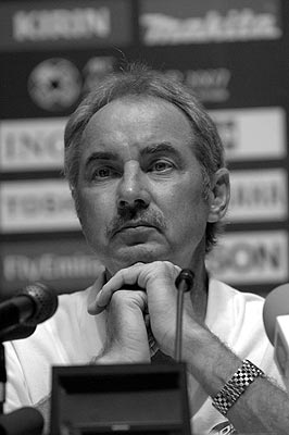 Picture from Alfred A. Riedl, soccer coach