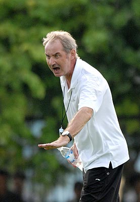 Picture from Alfred A. Riedl, soccer coach