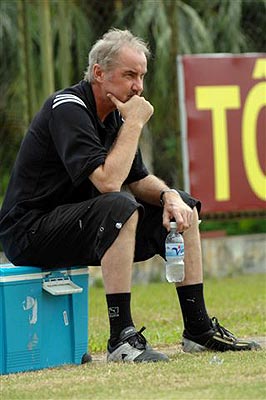 Picture from Alfred A. Riedl, soccer coach