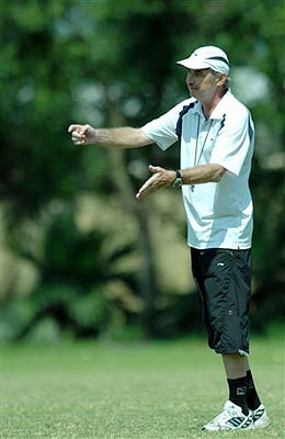 Picture from Alfred A. Riedl, soccer coach