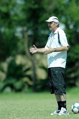 Picture from Alfred A. Riedl, soccer coach