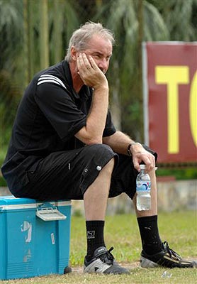 Picture from Alfred A. Riedl, soccer coach