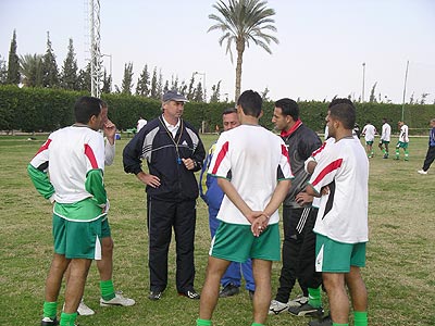 Picture from Alfred A. Riedl, soccer coach