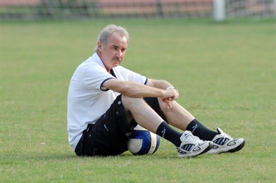 Picture from Alfred A. Riedl, soccer coach