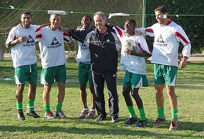 Picture from Alfred A. Riedl, soccer coach