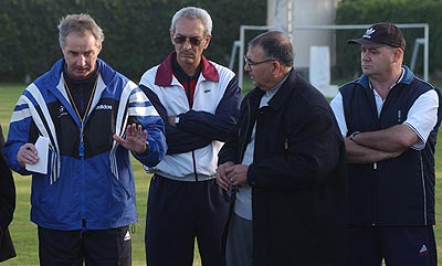 Picture from Alfred A. Riedl, soccer coach