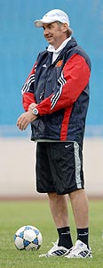 Picture from Alfred A. Riedl, soccer coach