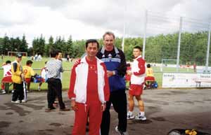 Picture from Alfred A. Riedl, soccer coach