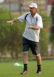 Picture from Alfred A. Riedl, soccer coach