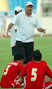 Picture from Alfred A. Riedl, soccer coach